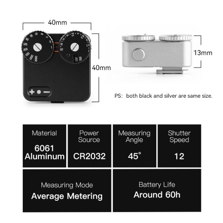 Hot Selling Light Meter (Brass and Aviation Aluminum body) Fresh Release