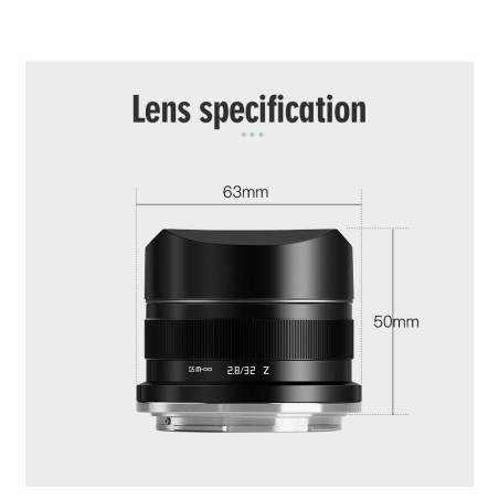 Hot Selling 32mm F2.8 AF lens Nikon Mount